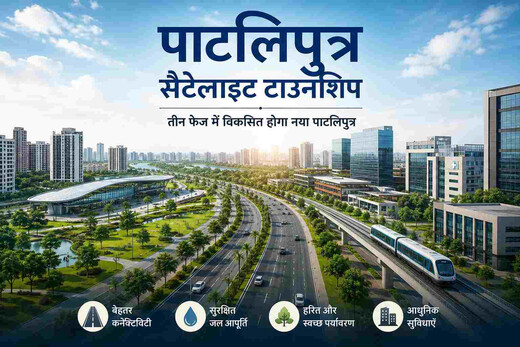 पाटलिपुत्र सैटेलाइट टाउनशिप : आधुनिक और पर्यावरण अनुकूल शहर बसाने की तैयारी